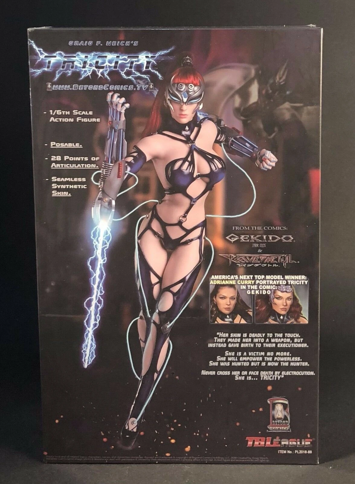 TBLeague PHICEN Seamless Female Body TRICITY-Goddess of Lightning 1/6 Figure TBLeague PHICEN Seamless Female Body TRICITY-Goddess of Lightning 1/6 Figure