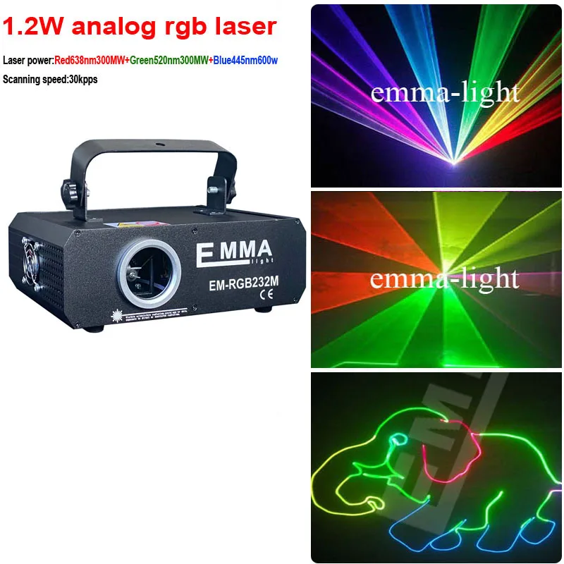 1200 мвт 1 2 вт RGB ilda dmx анимационный лазер 2D + 3D смена SD карта сценическое