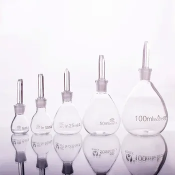 

Density flaring vessel with stopper port: 5ml/10ml/25ml/50ml/100ml