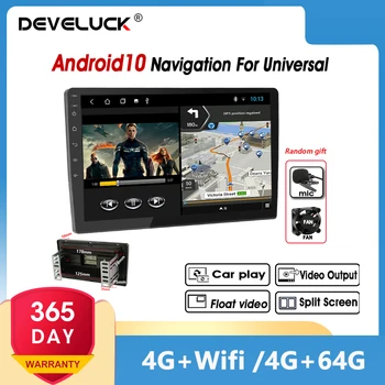 

10" Android 10 4G 8 core 2Din Universal Car Radio Multimedia Video Player DSP GPS Navigation For Nissan Hyundai Kia Toyota Honda