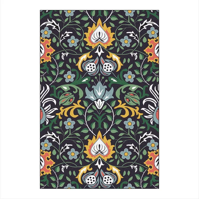Waliicorners Customized Carpets for Living Room Home Decor Mats Nordic Style Vintage Green Plant Pattern Rugs 6 H4aec8aa6b79d42fd88f43a3ccb1dc2f1S