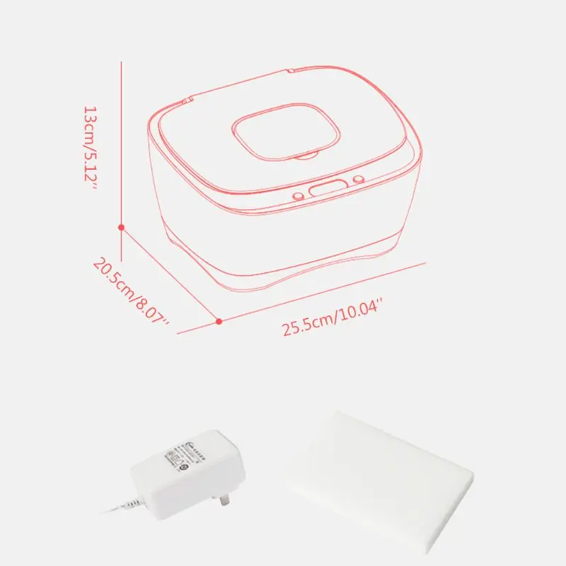 

Household Portable Wipes Heater Baby Wet Paper Towel Thermostat Insulation Heating Box Temperature Adjustable