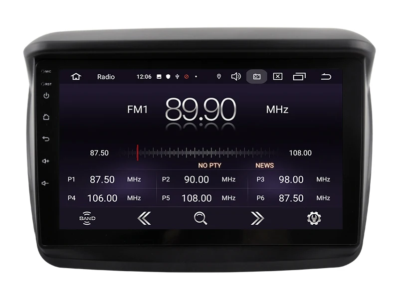 Новое поступление 9 дюймов Android 10,0 Автомобильный gps для Mitsubishi L200 PAJERO Автомобильная магнитола Автомобильная Мультимедийная лента рекордер bluetooth навигация