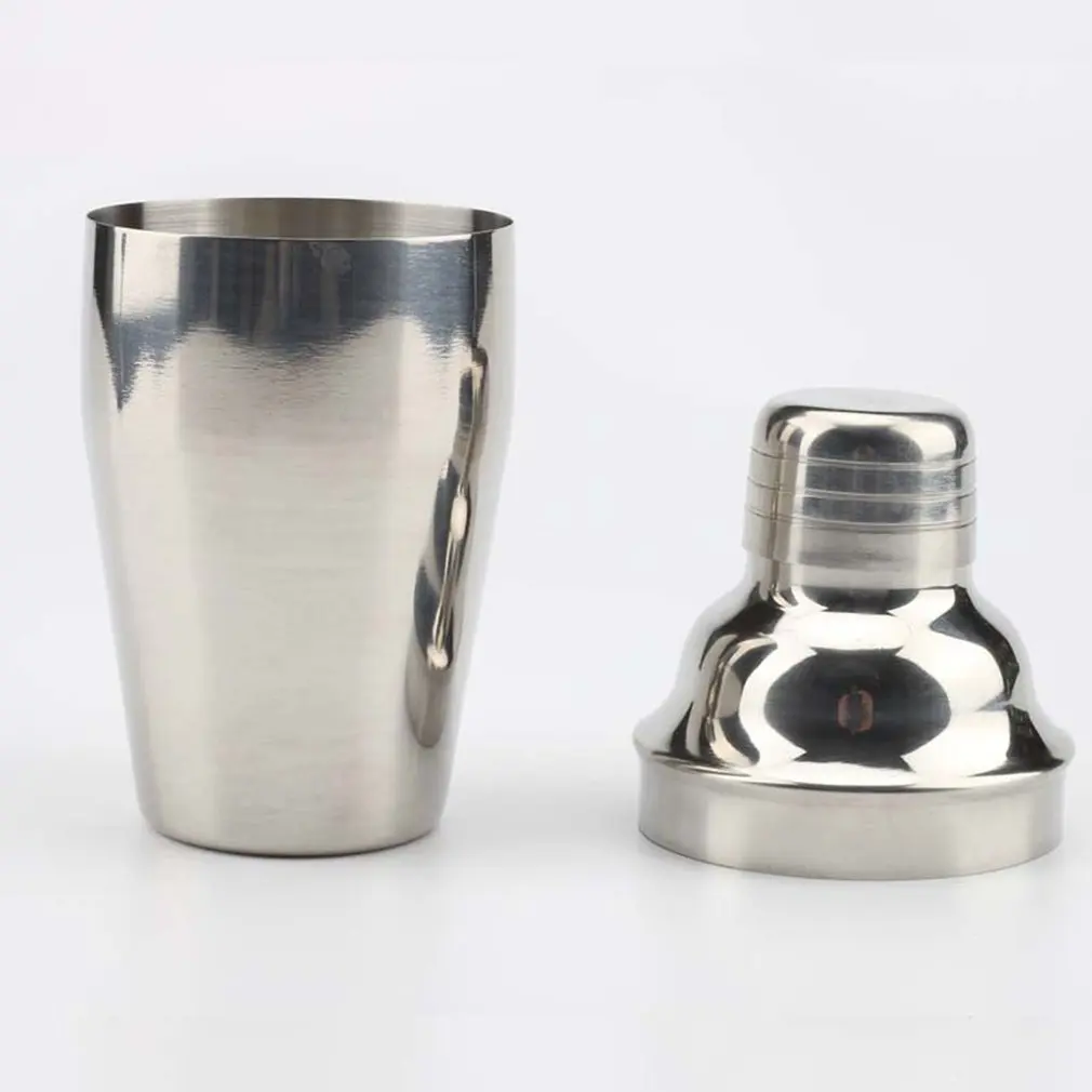 8pcs Stainless Steel Cocktail Shaker Mixer Wine Martini Boston Shaker Set Barware Kit For Bartender Party Bar Tool 350/550/750ML