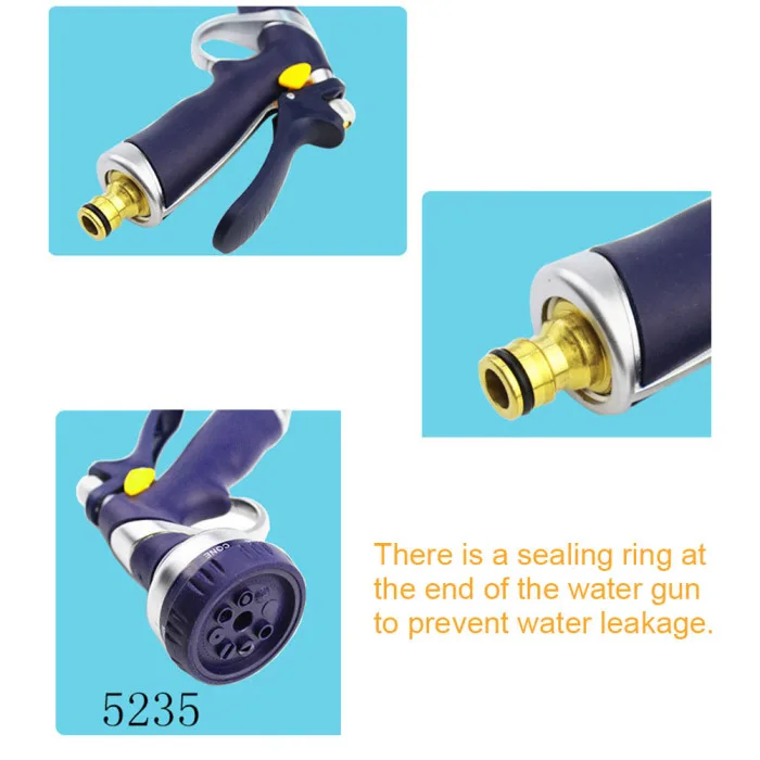 Garden Water Sprayers for Watering Lawn Spray Water Nozzle Car Washing Cleaning Sprinkle Tools MDJ998