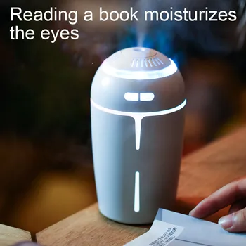 

KBAYBO 2019 300ML New Mini USB Car Purification Humidifier Aroma Essential Oils Diffuser Portable Small Office Humidifier