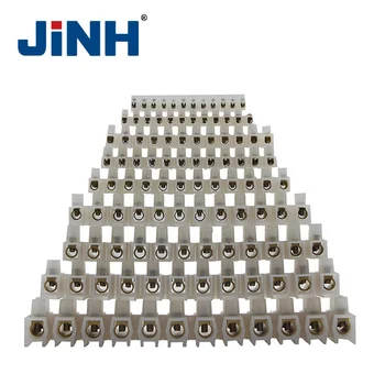 

Wire connector Screw terminal 20A Dual Row 12 Positions Barrier Strip Block Terminal Plastic Electrical connector terminal