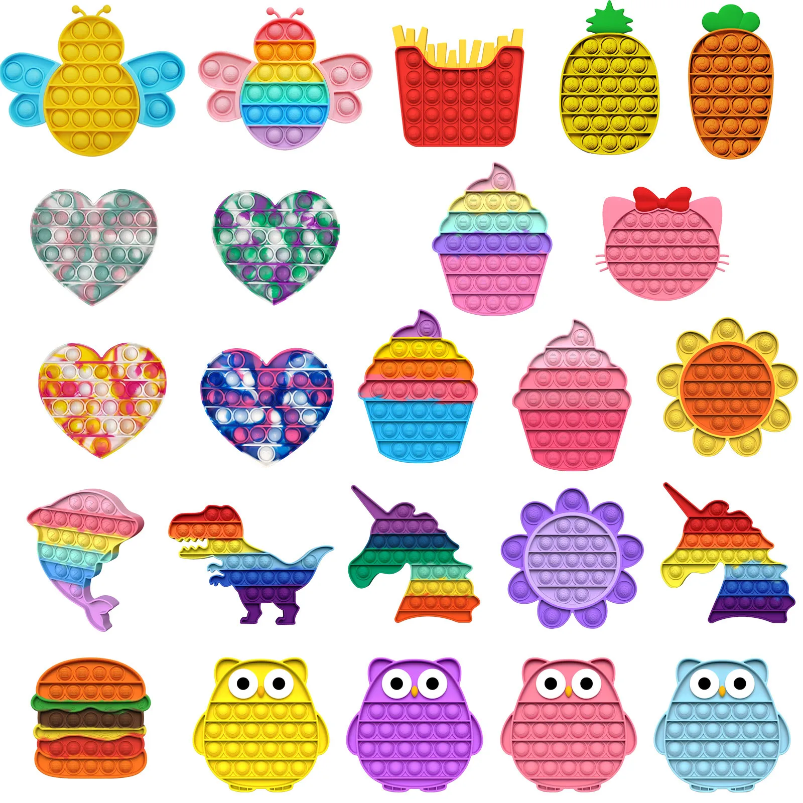 Фиджет-антистресс с пузырьковым эффектом специальные игрушки-антистресс