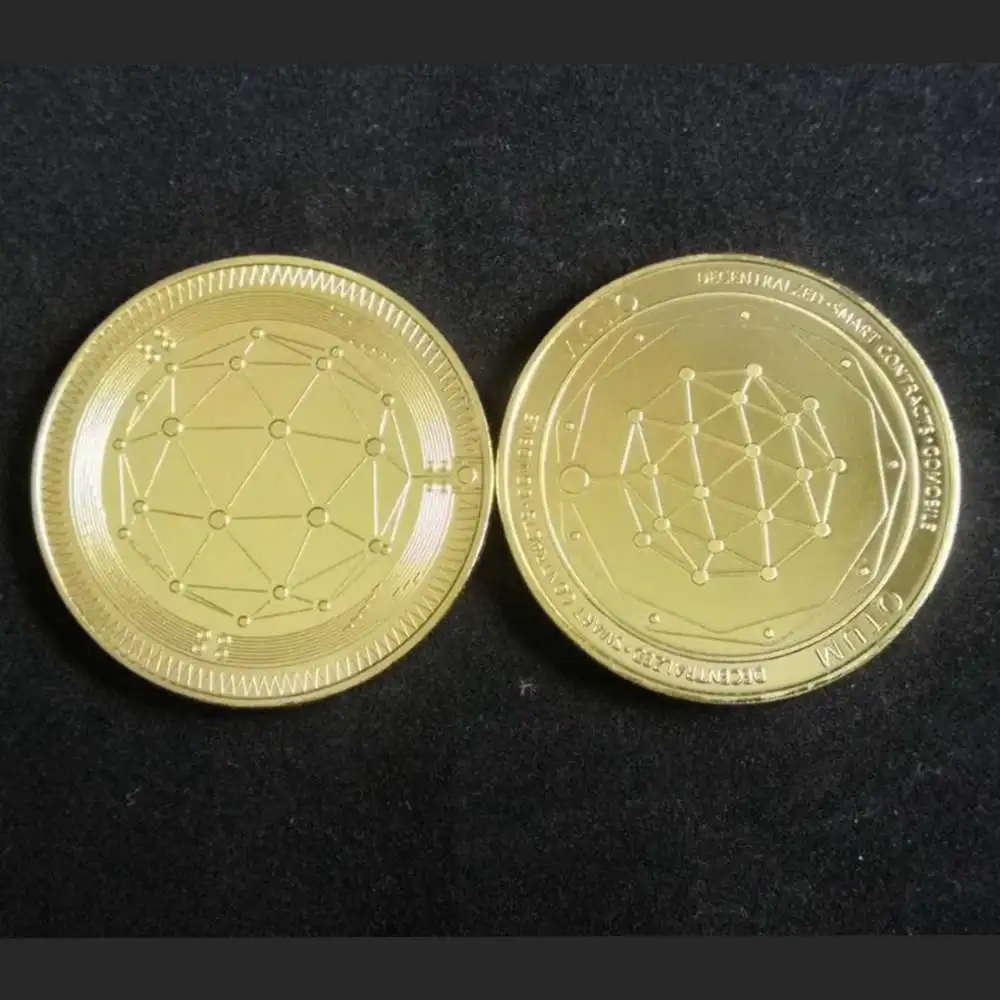 코인 예술 메달 소장 금은 도금 이더리움 리플 비트 Dogecoin TRX Ada-모바일 11번가