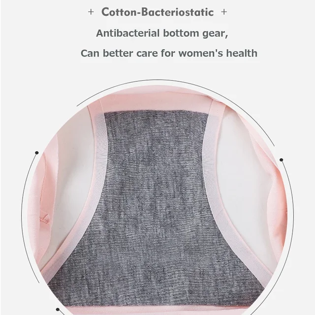 BZEL 7PCS/Set Seamless Women's Panties Sports Breathable Underwear Girls Comfort Briefs Skin-Friendly Lingerie Female Underpants 4