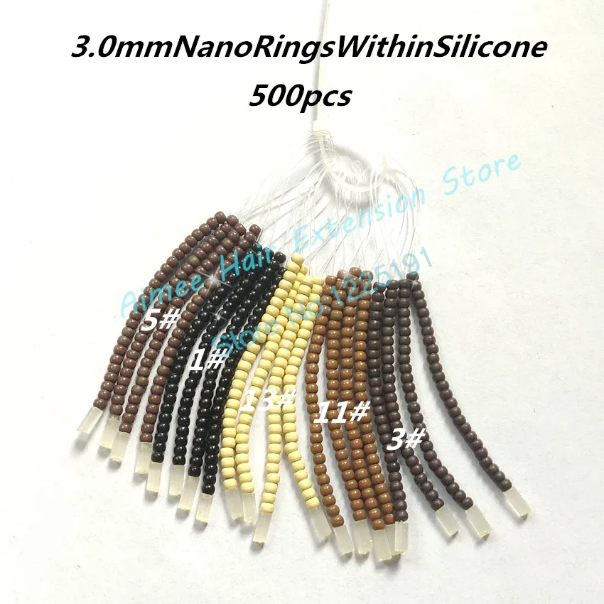 纳米硅胶环穿好500pcs