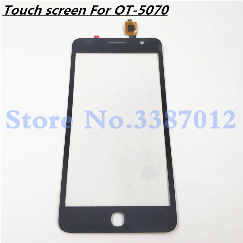 High Quality For Alcatel One Touch Pop Star 4G OT5070 5070 5070X 5070D Screen Digitizer Sensor Outer Glass Lens Panel | Мобильные