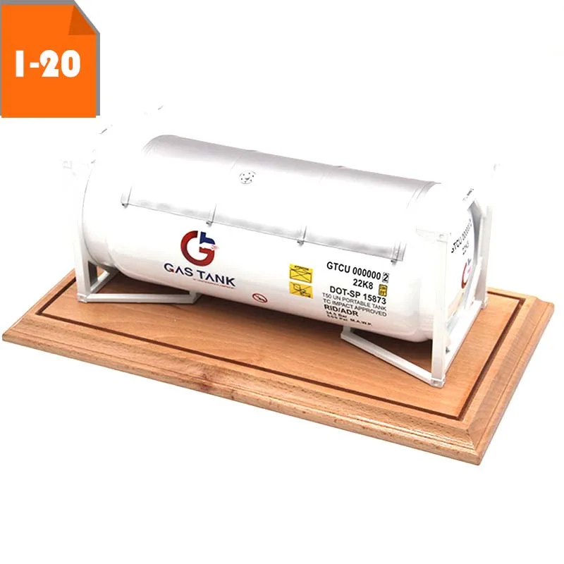 

1:20 scale alloy tank model container T50 customized version engineering transport vehicle metal fittings F vehicle toy display