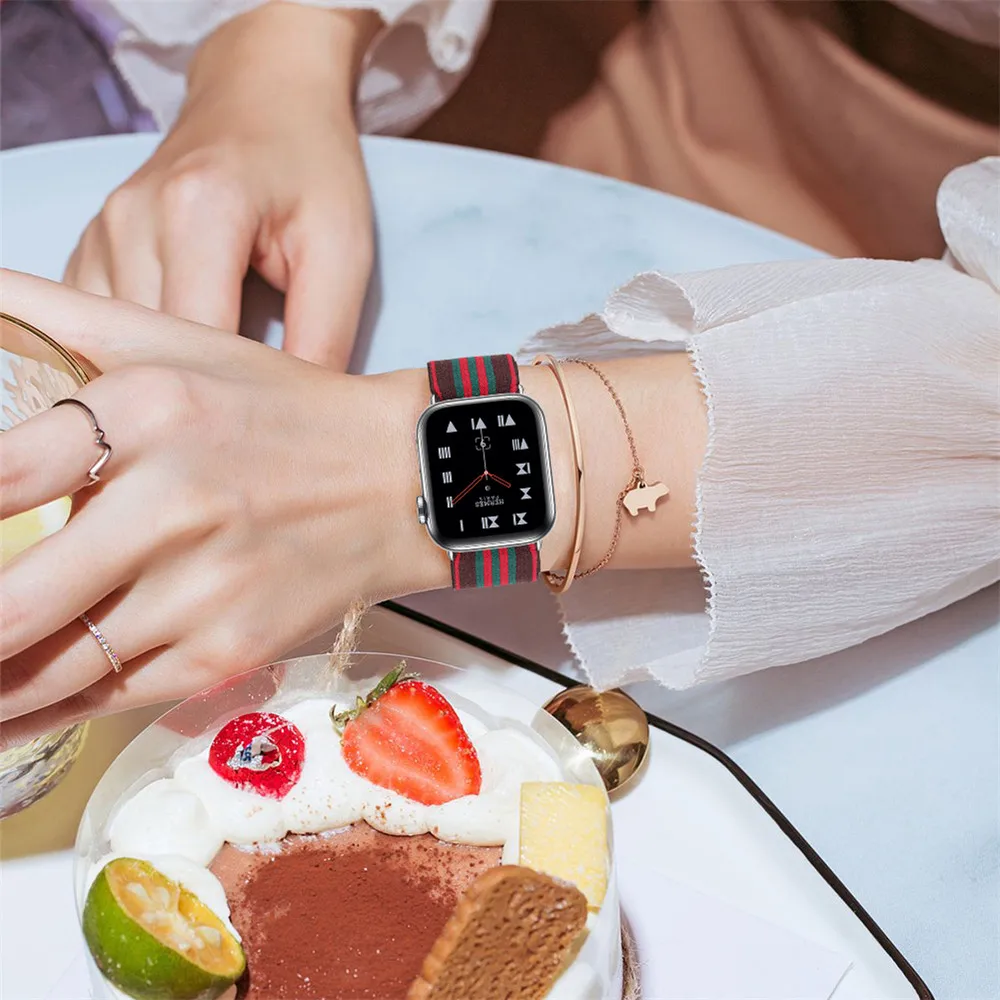 Apple Watch ø  ź  7 6 5 4 3 2 1 SE 38 40 42 44mm 41 45mm iwatch  к긯  Ʈ ո  Correa
