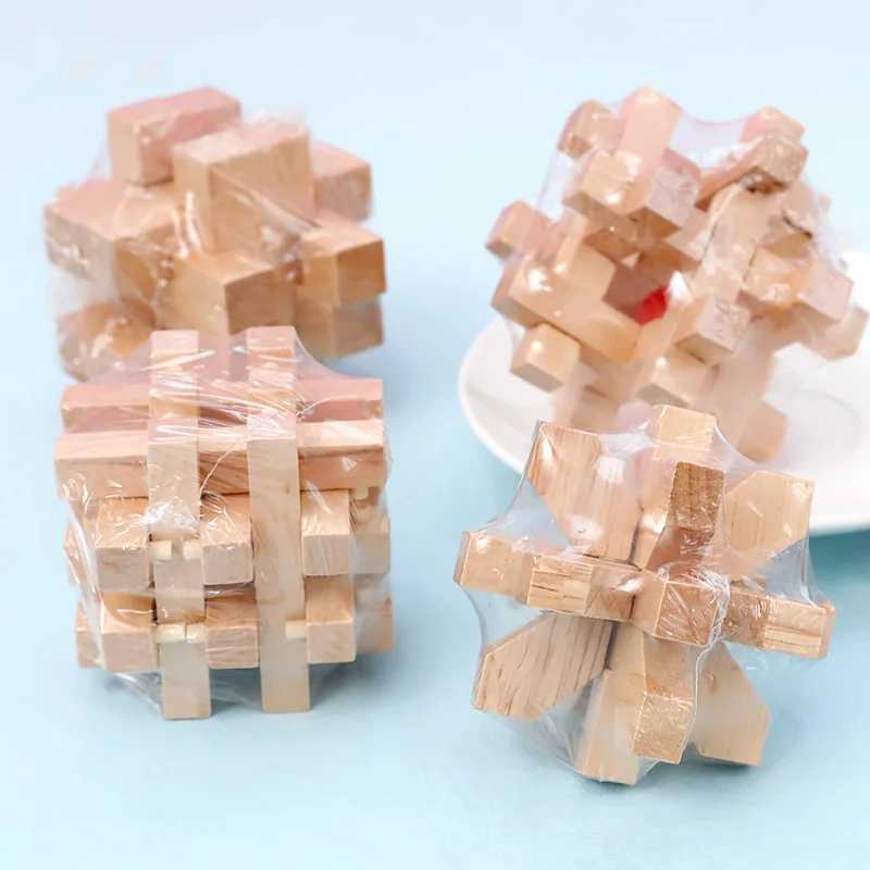 

Burr Puzzle Luban Lock Young STUDENT'S Educational Toy Intelligence High Difficulty Looping-off Decompression Nine Full Set Myst