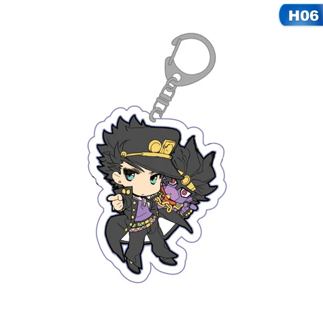 JoJo's Bizarre Adventure - Jotaro Kujo Menacing Chibi Keychain