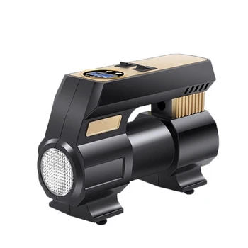 

12V Vehicle Mounted Air Pump Digital Display Type, Portable Intelligent Lighting Tire Pump, Electric Air Compressor Pump