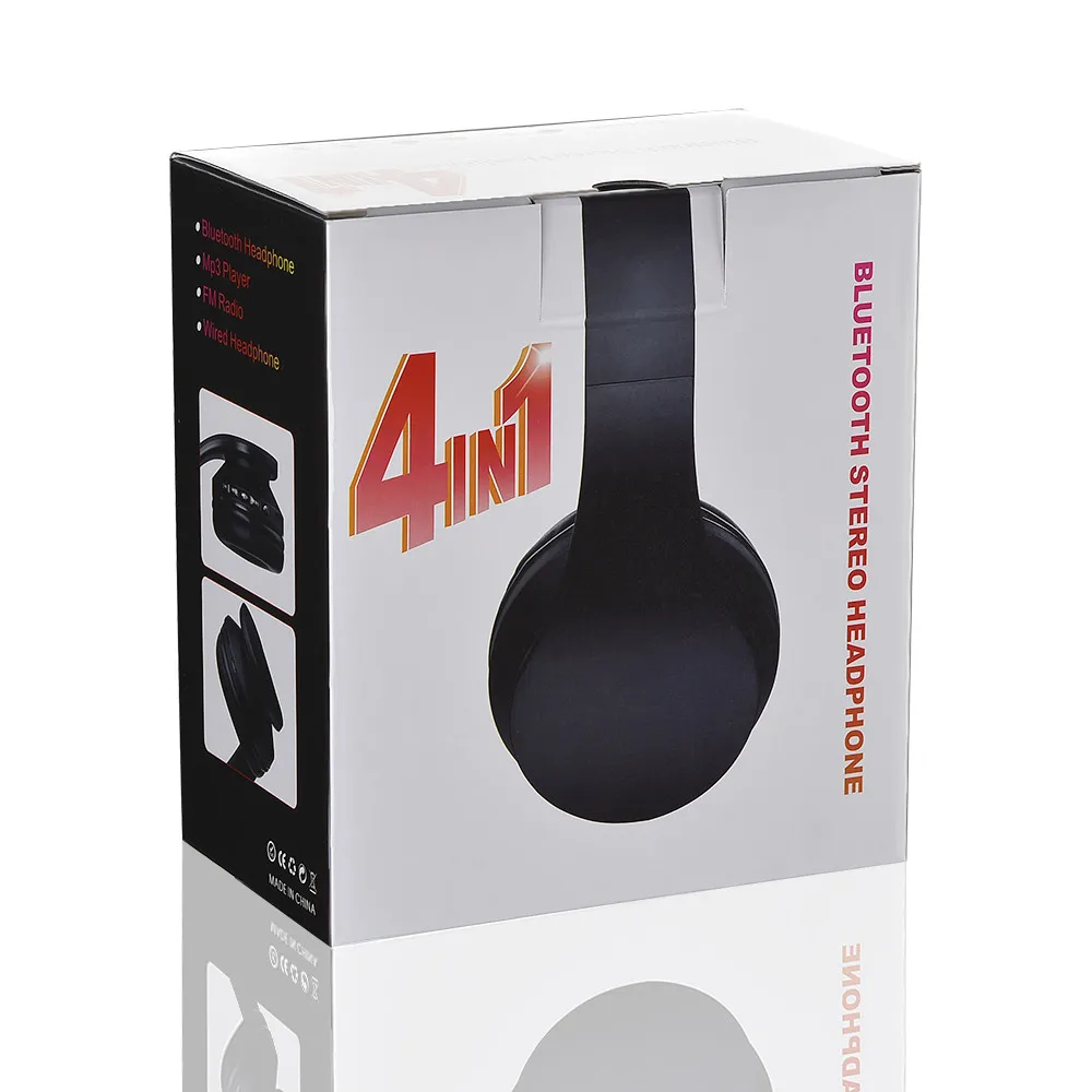 BT 4,1 EDR стерео наушники 6-9 часов fm-радио MP3 музыкальный плеер за ухо шумоподавляющий наушник телефонная гарнитура с AUX usb-кабелем