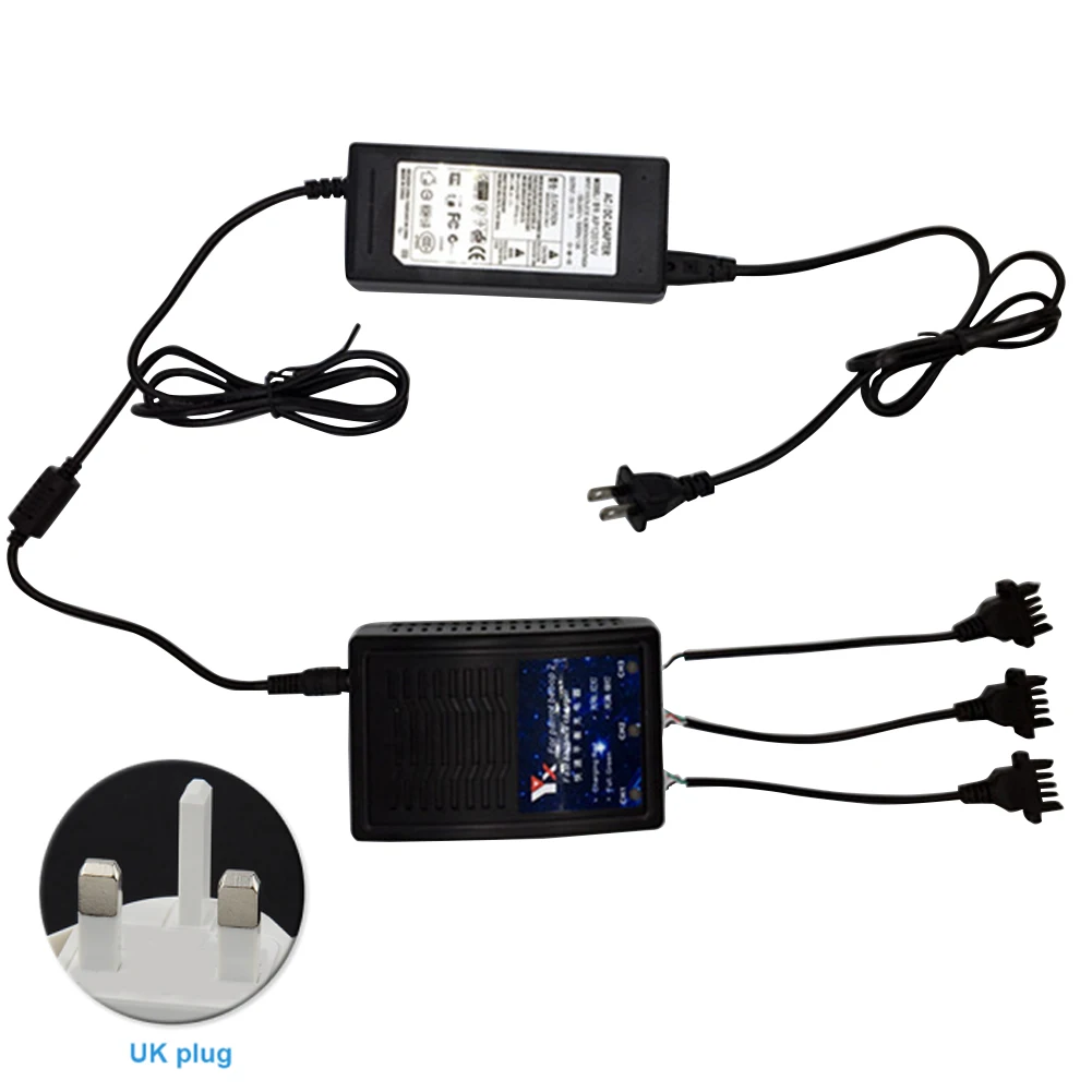 

Charger Home Accessories Balance Adapter Extension Fast 3 In 1 Portable Stable Easy Use Indicator Light For Parrot Bebop 2 Drone