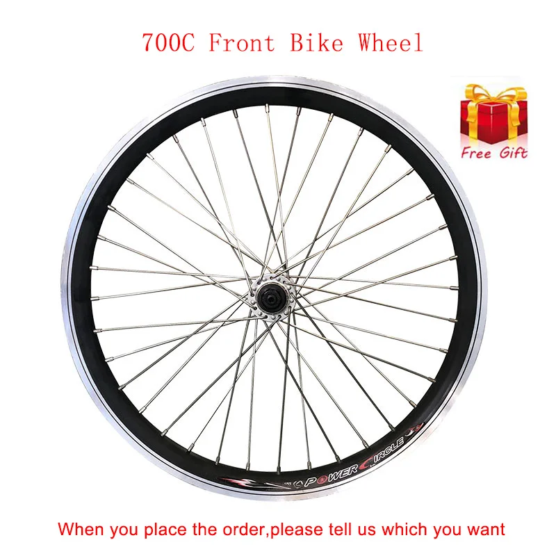 Велосипедный набор колес 1" 20" 2" 26" 700C 27," 29" набор колес для горного велосипеда диск/V тормозные алюминиевые литые диски Bmx Колеса для дорожного велосипеда - Цвет: 700C