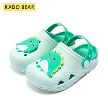 

Kids Beach Water Shoes Flip Flops Cartoon Dinosaur Bunny Duck Baby Girl Boy Summer Outdoor Sandals Children Indoor Home Slippers