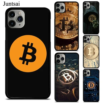 

Juntsai Bitcoin TPU Phone Case For iPhone X XS Max XR 7 8 6 6S Plus 5 11 Pro Max Cover Coque