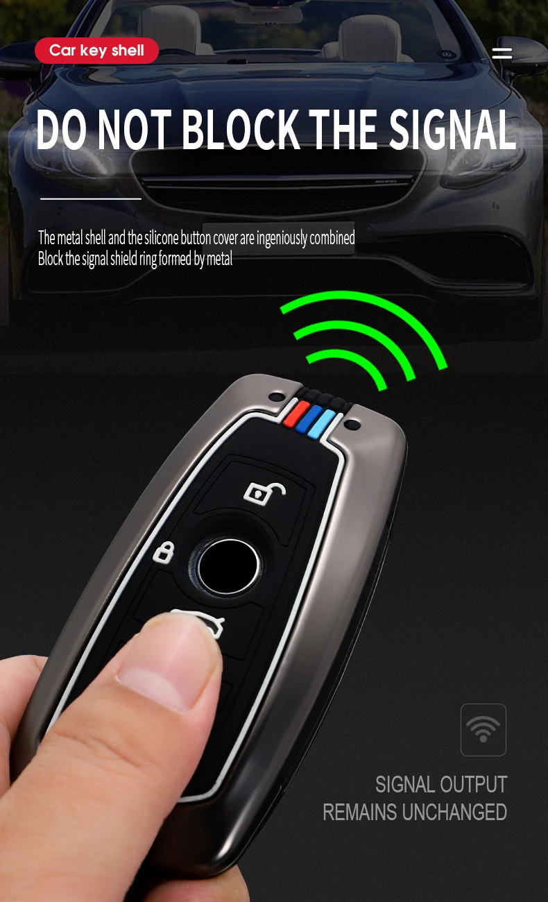 Copertura Della Cassa Chiave dell'automobile Sacchetto Chiave Per Bmw F20 F30 G20 f31 F34 F10 G30 F11 X3 F25 X4 I3 M3 M4 1 3 5 Accessori di Serie Auto-Styling - H4aedbc8102a14caab62e9c33fa0f16dfs