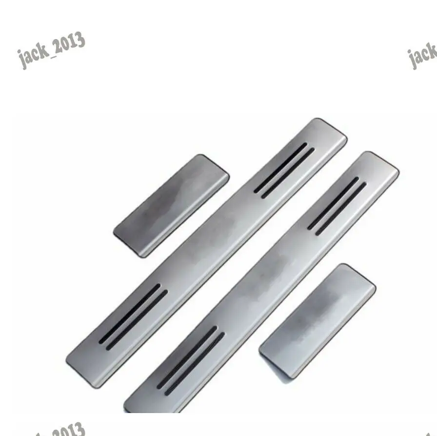 Модификация автомобиля accessoriesStainless стальные двери накладки на пороги Накладка щитки для Ford Kuga Escape 2012