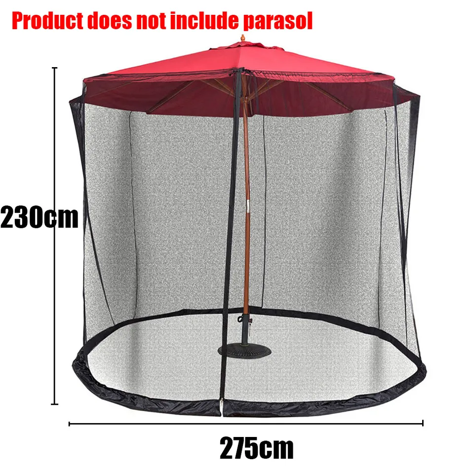 Mosquito Net Table Umbrella Cover Sunscreen Anti Insect Patio Mesh Outdoor Garden Sun Protection Zipper Closure Mosquito Net 25 Aliexpress