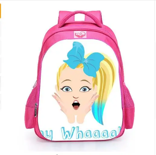 Поп-звезда Jojo Siwa рюкзак школьные сумки для девочек-подростков Повседневный Рюкзак Детские сумки для книг повседневные дорожные школьные сумки - Цвет: as pictures