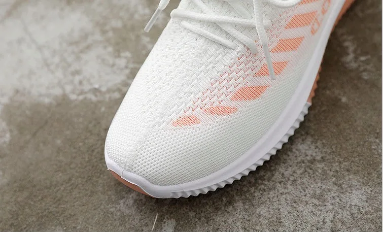Donne Scarpe Da Tennis Primavera Maglia Delle Donne casual Scarpe Appartamenti Piattaforma trasolante Summet fitness Scarp