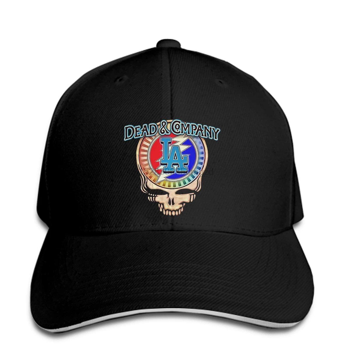 Бейсболка для мужчин и женщин New Dead And Company Tour Los Angeles Dodger Stadium 7 июля | Аксессуары