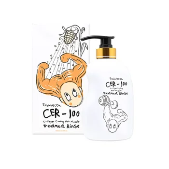 

Elizavecca CER-100 Collagen Coating Hair Muscle Treatment Rinse 500ml Recover Elasticity Soft Hardressing Hair Health Care Serum