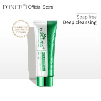 

Fonce Anastatica Foam Cleanser Moisturizing Shrink Pore Oil control Women Facial Acne Treatment Plant Essence Washing Product