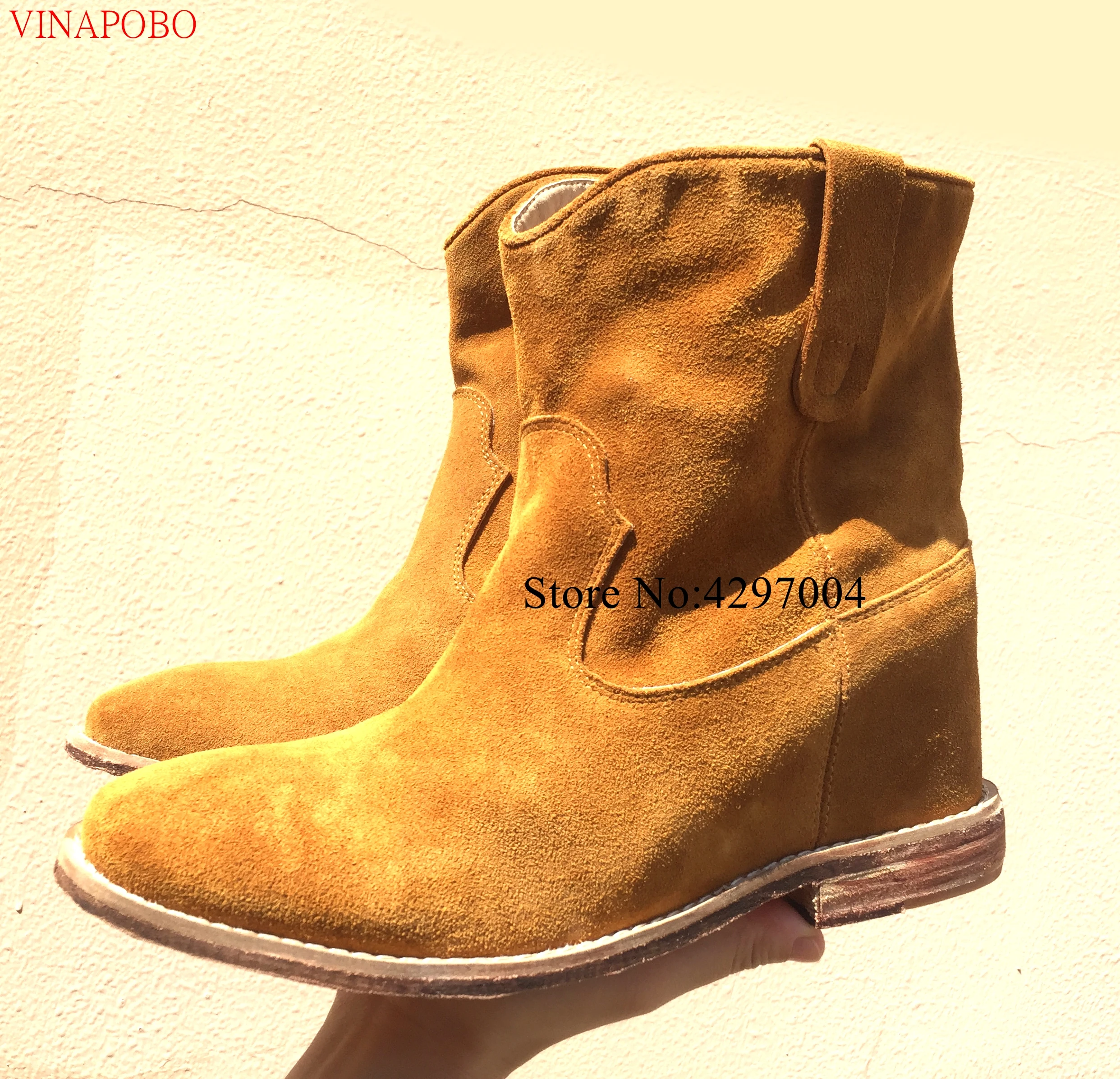 slip on cowboy shoes