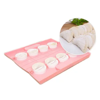 

2020 New Dumplings Maker Tool mold hand-made dumpling artifact 8 dumplings at a Time Baking Molds Pastry Kitchen Accessories