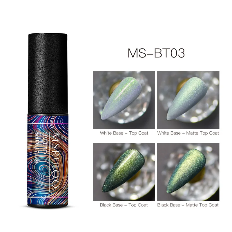 S09147 Гель-лак для ногтей MERUIOO, 5 мл, Phantom, хамелеон, Galaxy Shimmer, блестящий Блестящий Гель-лак, лак для ногтей, впитывающий УФ-Гель-лак - Цвет: S09147