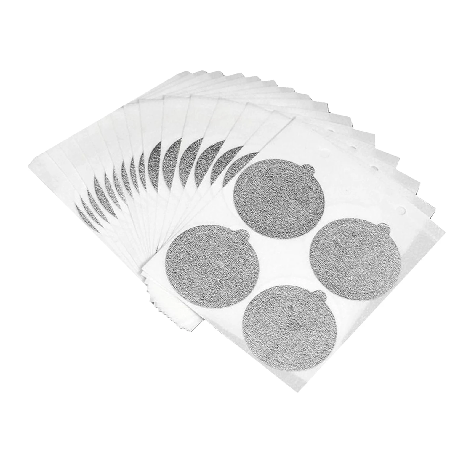 60pcs 37mm Aluminum Foil Lids Self Adhesive Reusable Coffee  Lids Stickers for Nespresso Capsules