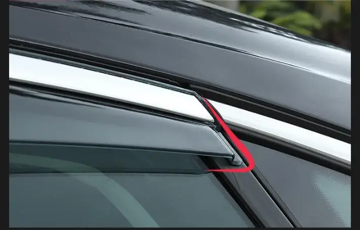 Экран для стекла подходит только для Volkswagen 11-18 19 Passat, выделенный дождь и солнце окна панели бровей