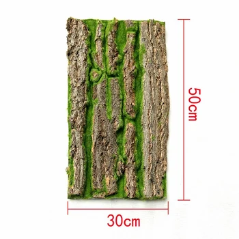 

Natural Artificial Fake Bark Tree Moss Landscape Home Patio Simulation Tree decoration and Decor 50X30cm