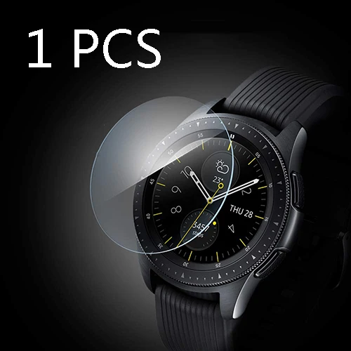Cover for Samsung Gear S3 frontier Classic Clear Protective Film for Samsung Galaxy Watch 42MM 46MM Tempered Glass Screen - Цвет: 1 PCS