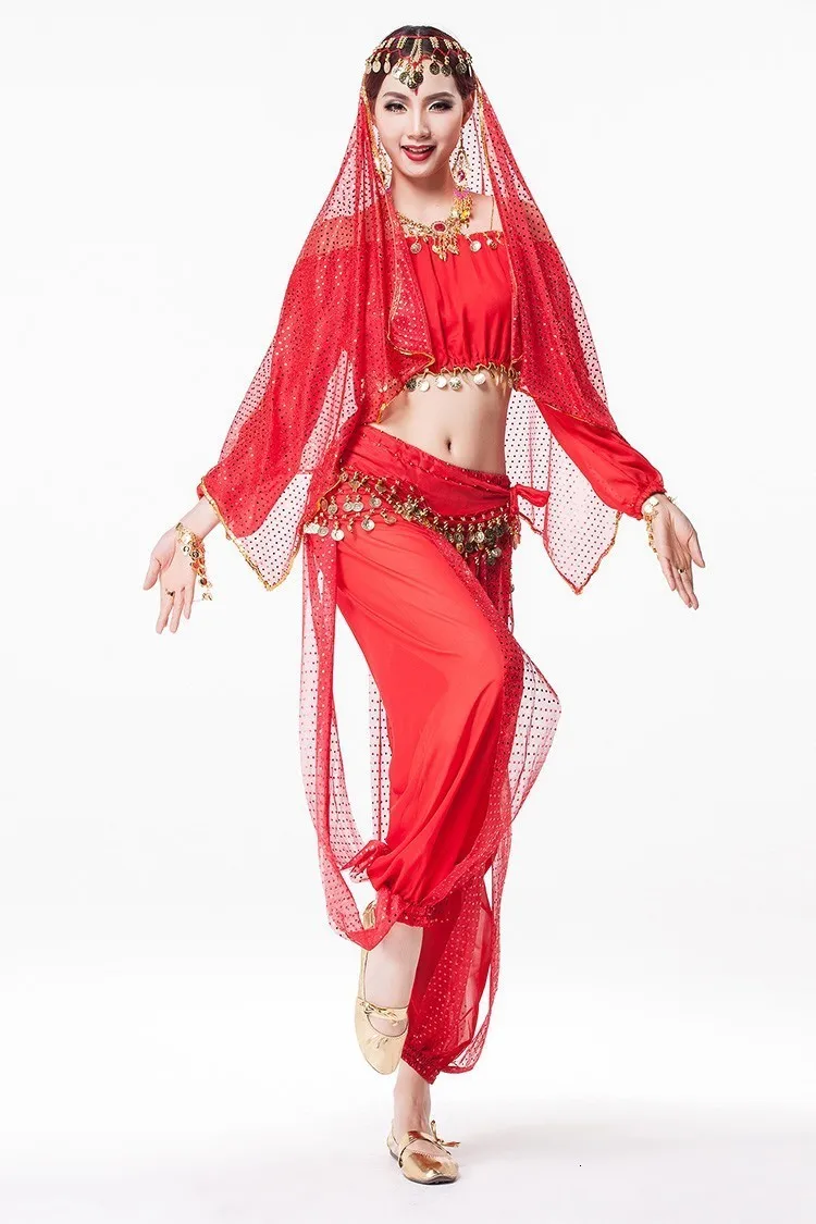 7 colors available Indian costume Sari Indian Clothing Sequin Chiffon Indian Pants for Women bollyhood 8 pieces included