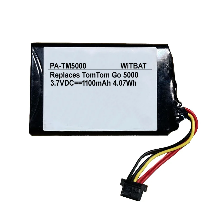 

ZHUJI 1100mAh Battery for TomTom Go 5000, Go 5100, Go 6000, Go 6100, Go 9000,VFAD, AHA11111008