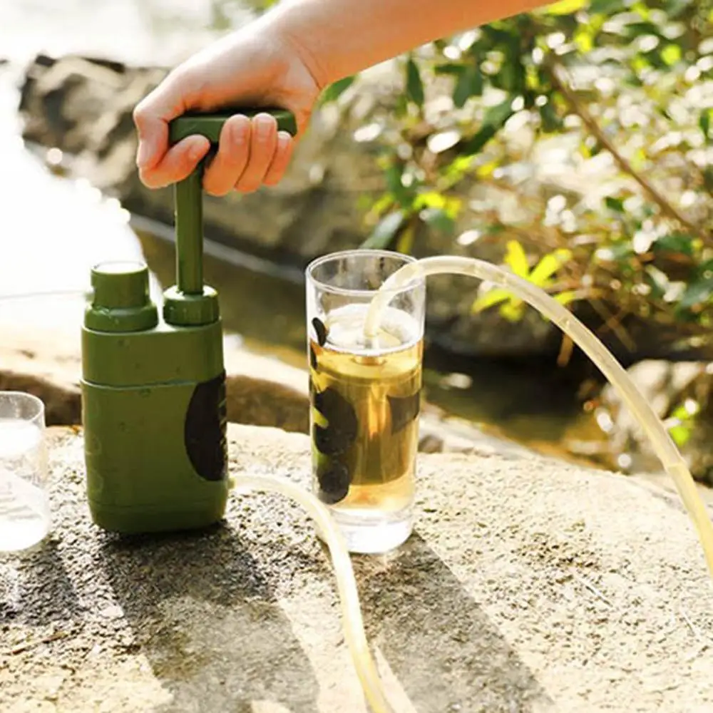 

Outdoor Water Purifier Emergency Life Survival Water Filter Mini Portable Filter Tool Outdoor Activities