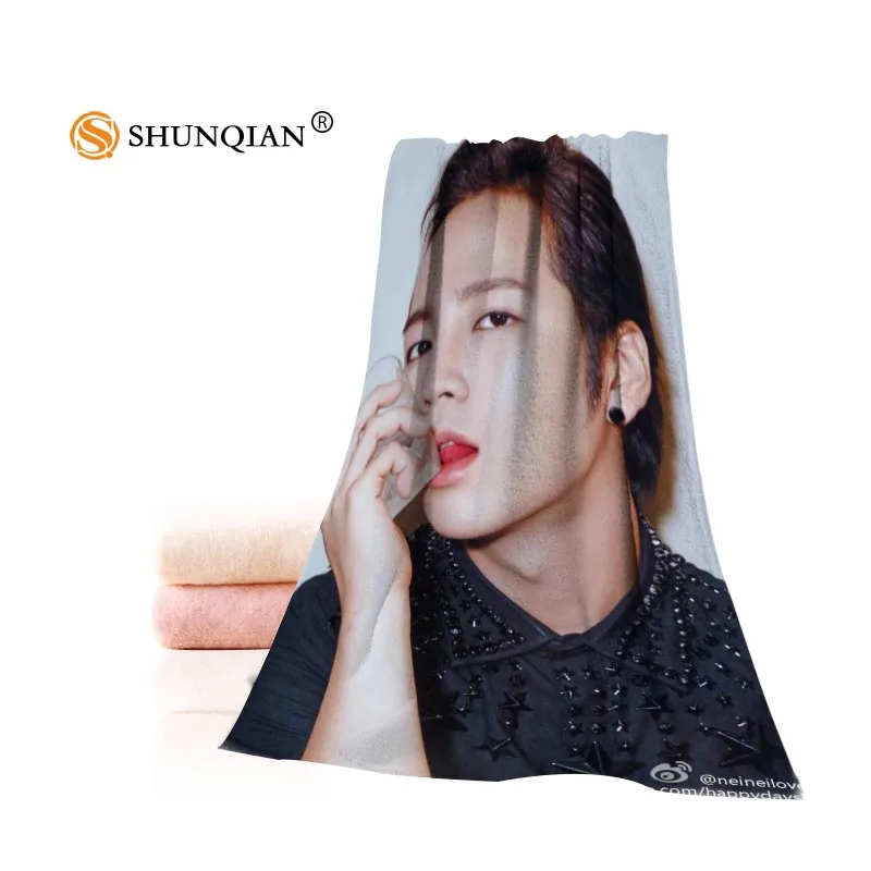 Custom Jang Geun Suk 35x75 см полотенце для лица s facmarleth бамбуковое волокно мочалка быстросохнущее спортивное полотенце - Цвет: 9