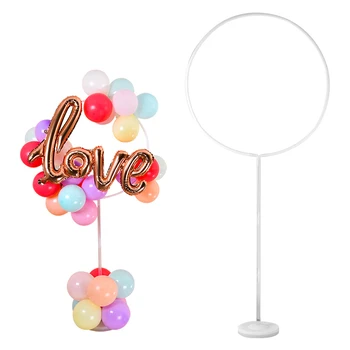

182x76cm Arch Frame Balloons Stand Holder Kit Wedding Decorations Circle Balloon Decoration for Birthday Party Baby Shower Ballo