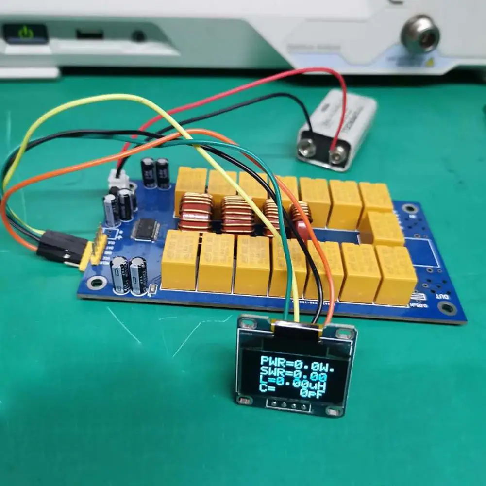 

1.8-50MHz Manual Antenna Tuner ATU-100mini N7DDC 7x7 OLED Firmware Programmed/ SMD/Chip Soldered Accessories 2020