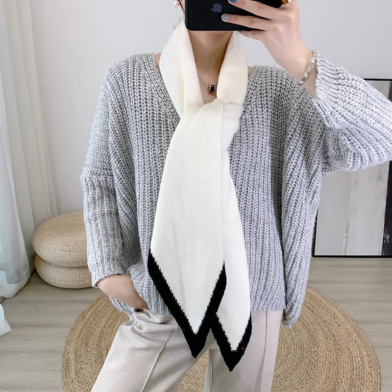 New Winter Women Scarf Fashion Soft Cashmere Scarves For Lady Shawls Wrap Blanket Bandana Pashmina Female Foulard Poncho