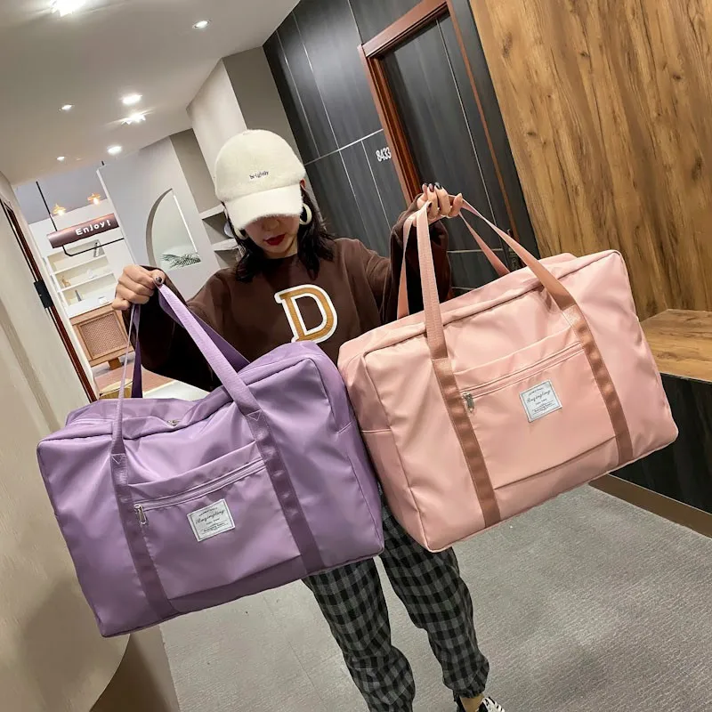 Clothing Shoulder-Bag Travel-Bag Daily-Handbag Nylon Yoga Large-Capacity Women Fitness