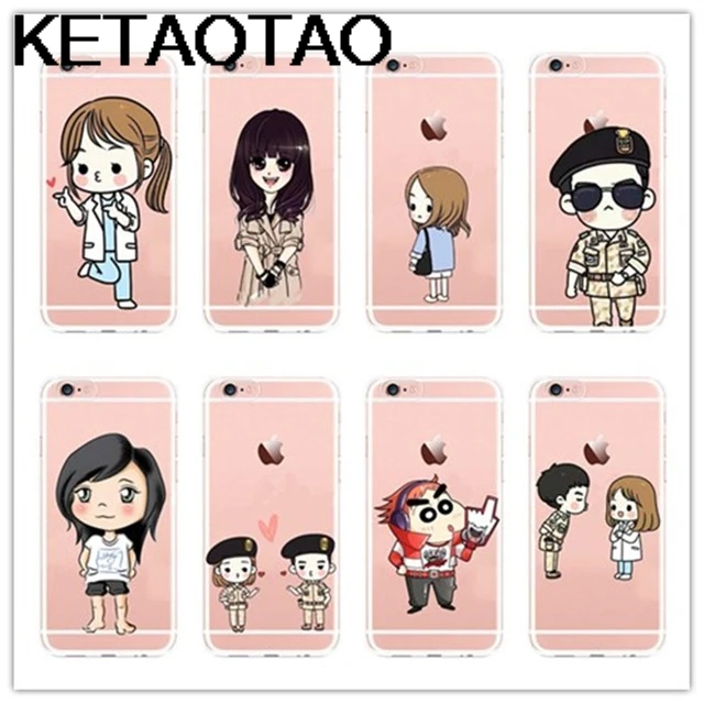 KETAOTAO мультяшный чехол для телефона с изображением солнца девочек s iPhone 4S 5C 5S 6 S 7 8 SE